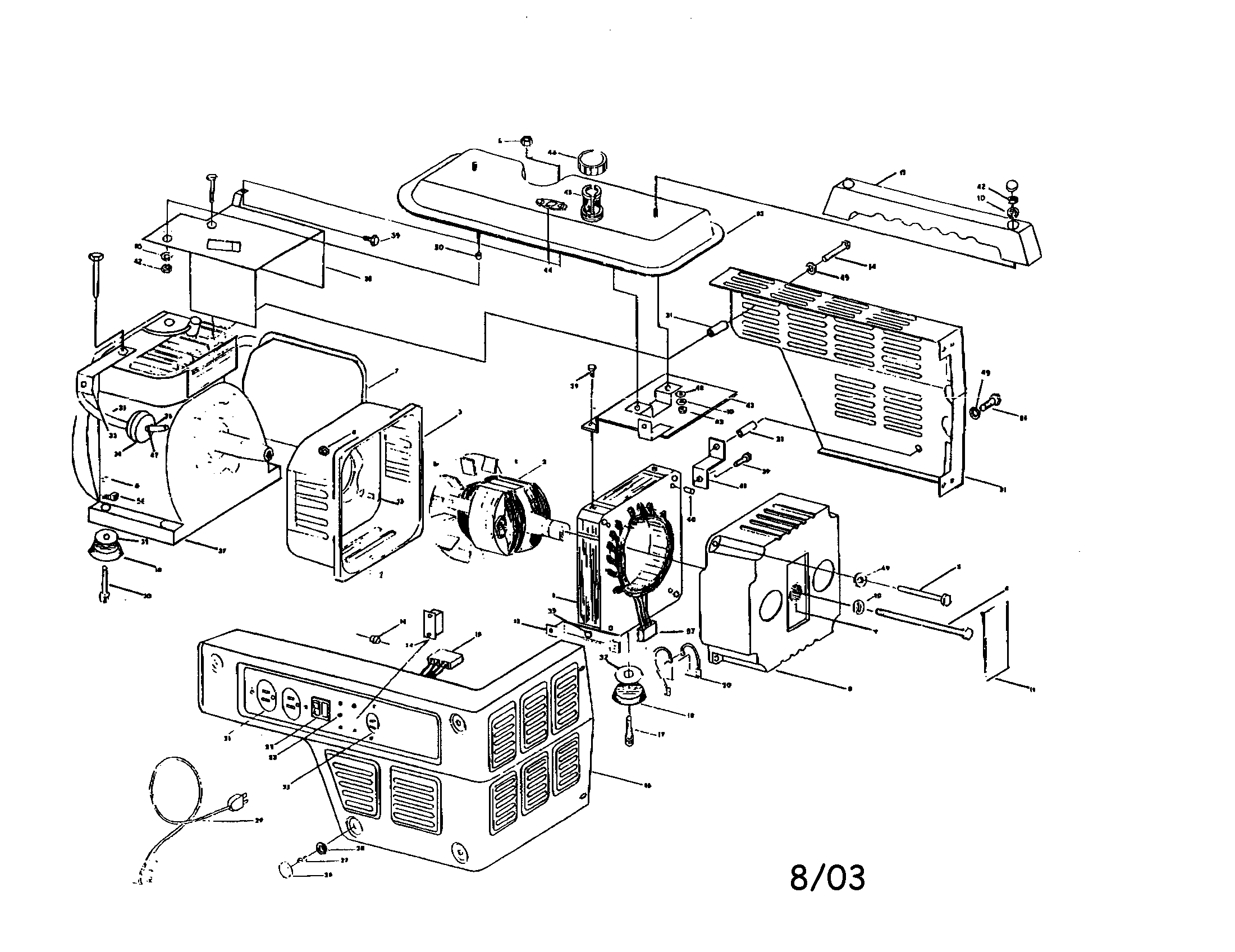 coleman wiring diagram 534050