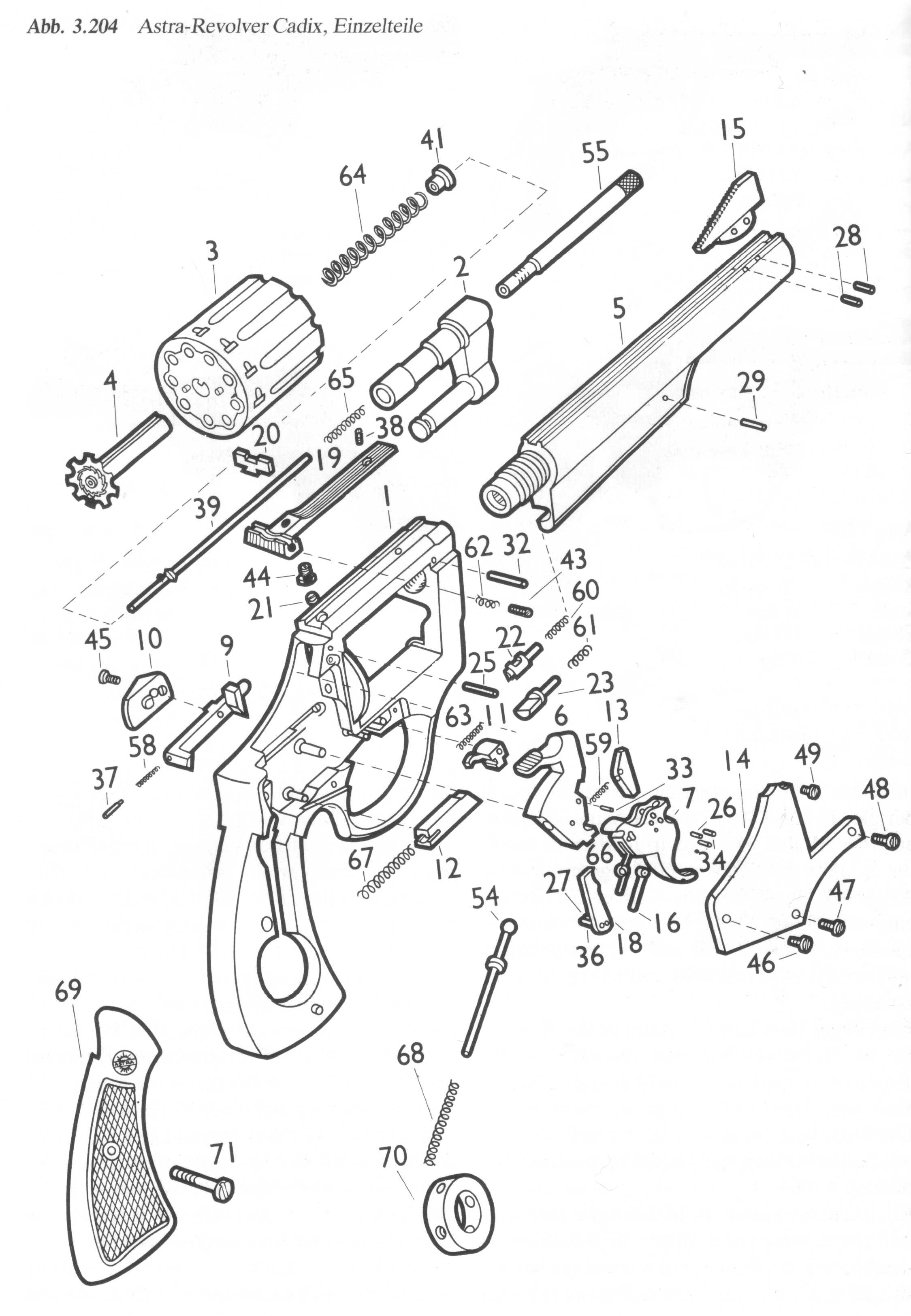 colt saa parts diagram