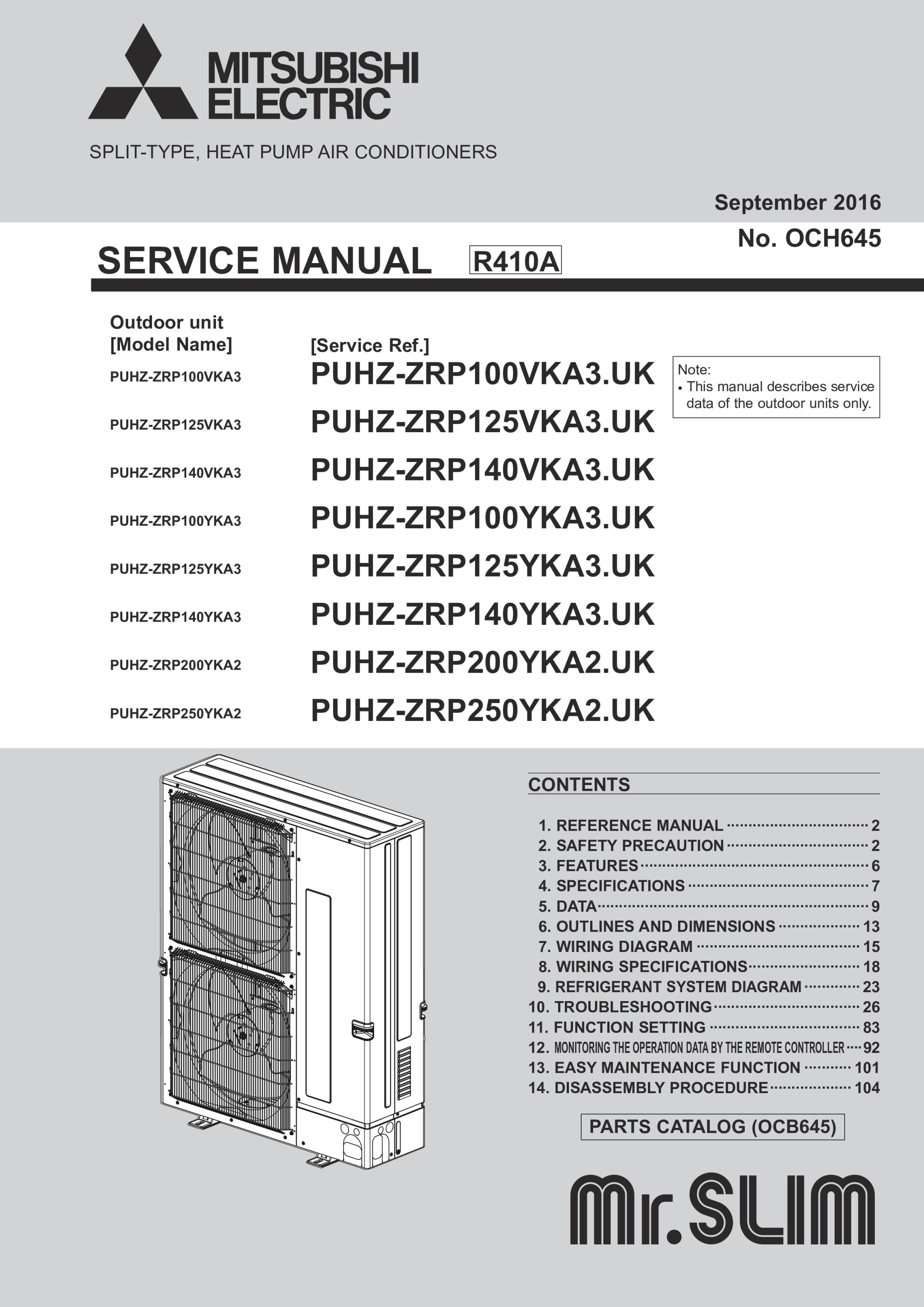 comfort aire r410a wiring diagram
