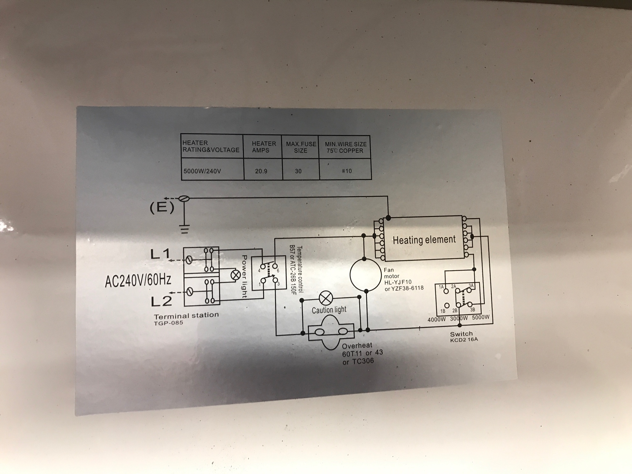 comfort zone cz220 wiring diagram