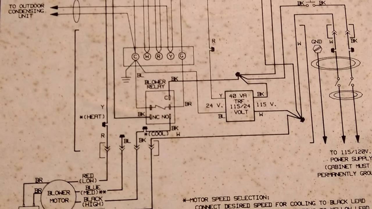 comfortmaker ac wiring diagram