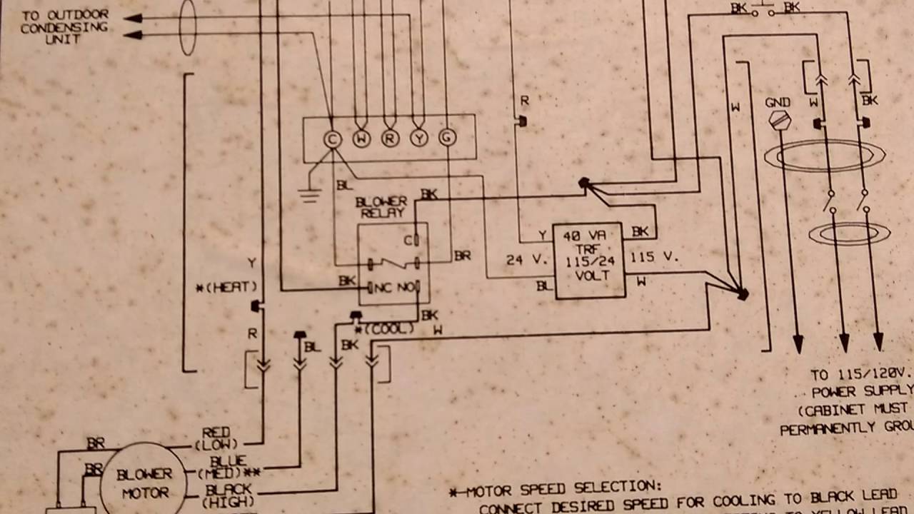 comfortmaker compressor wiring diagram