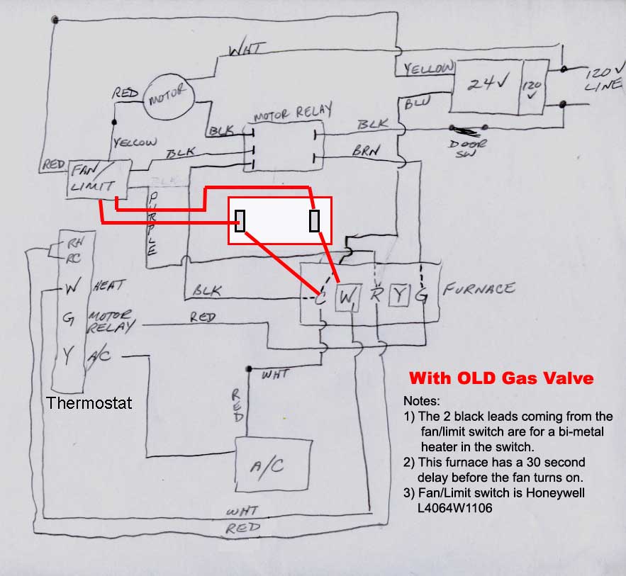 comfortmaker furnace wiring diagram