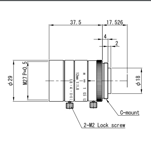 computar 8mm megapixel lens wiring diagram