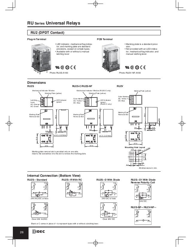 control relay idec sf1v-4-07l wiring diagram