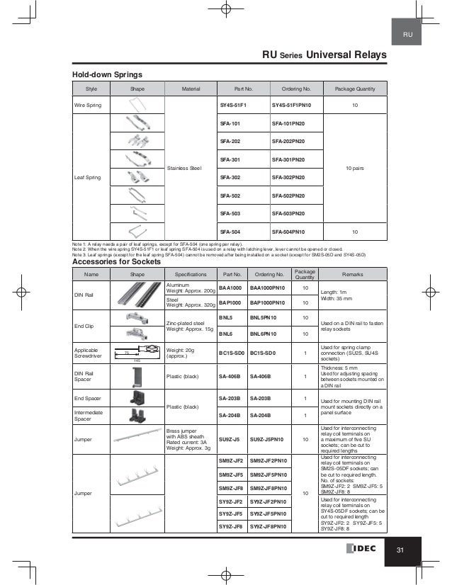 control relay idec sf1v-4-07l wiring diagram