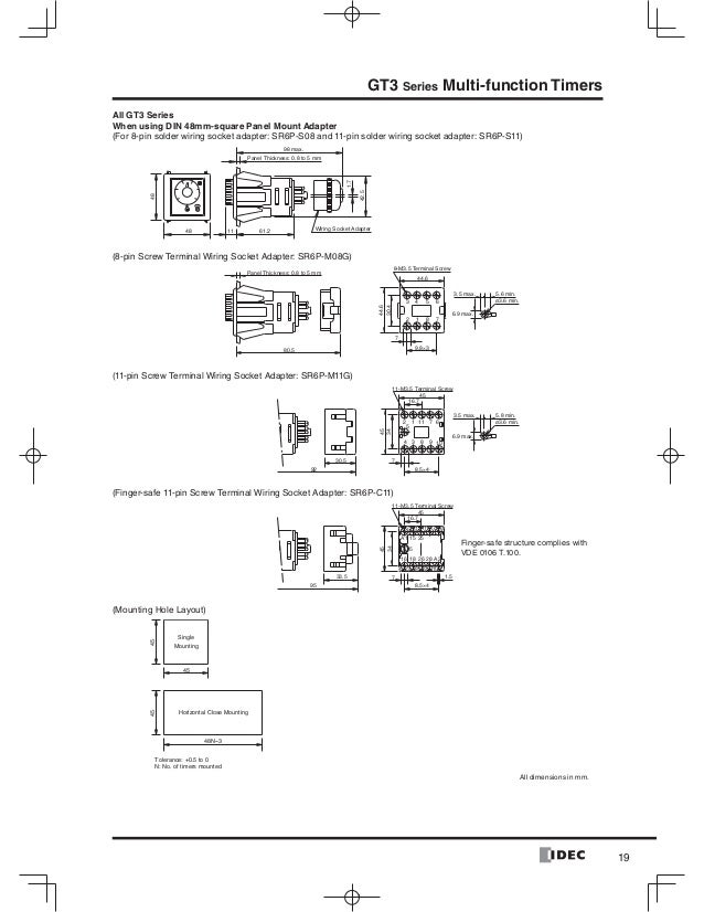 control relay idec sf1v-4-07l wiring diagram