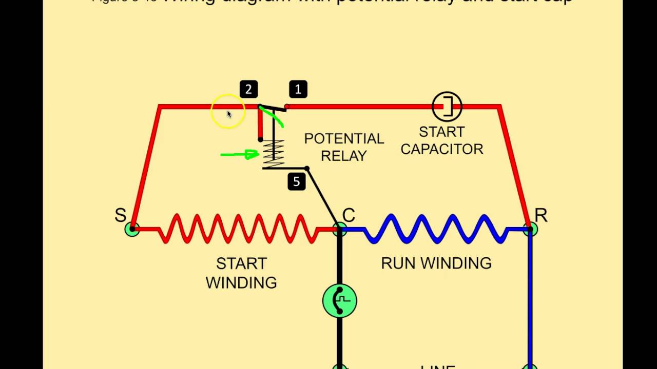 copeland potential relay wiring diagram