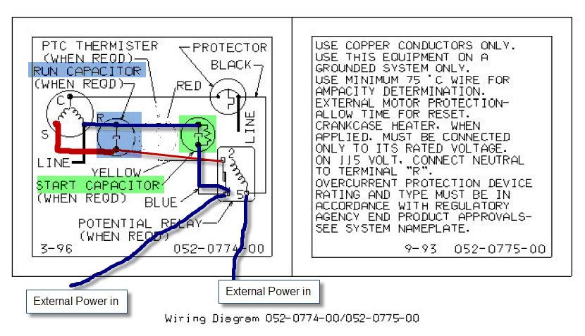 copeland scroll compressor wiring diagram