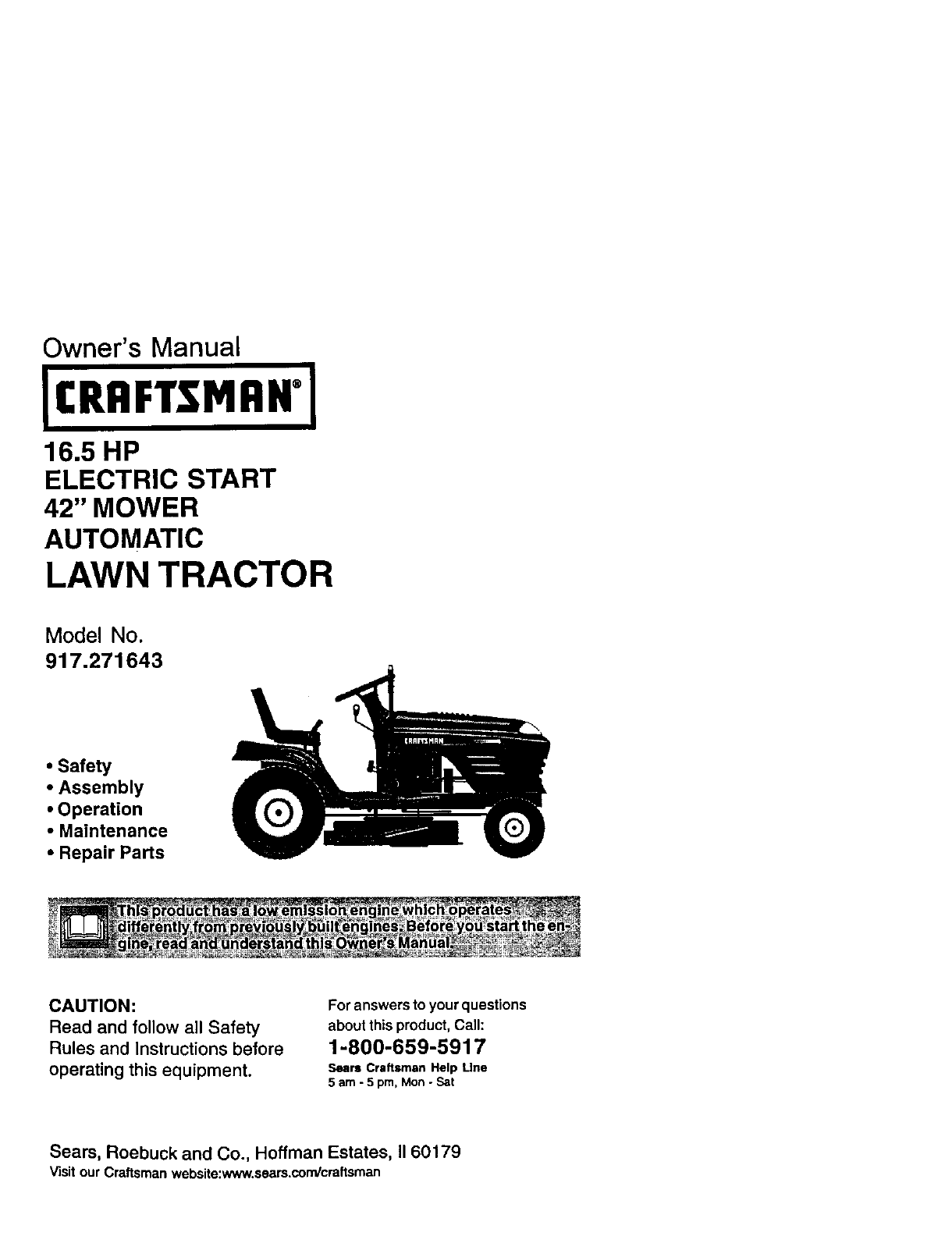 craftsman 390-262453 wiring diagram
