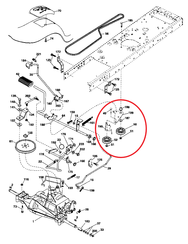 craftsman dlt 3000 deck diagram