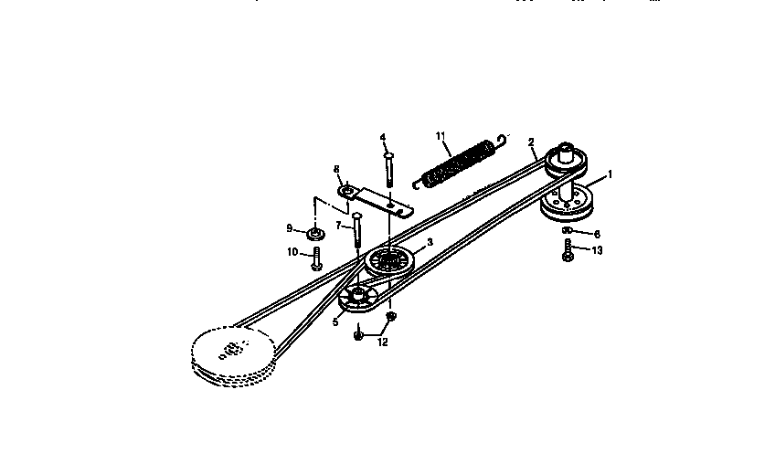 craftsman dlt 3000 drive belt diagram