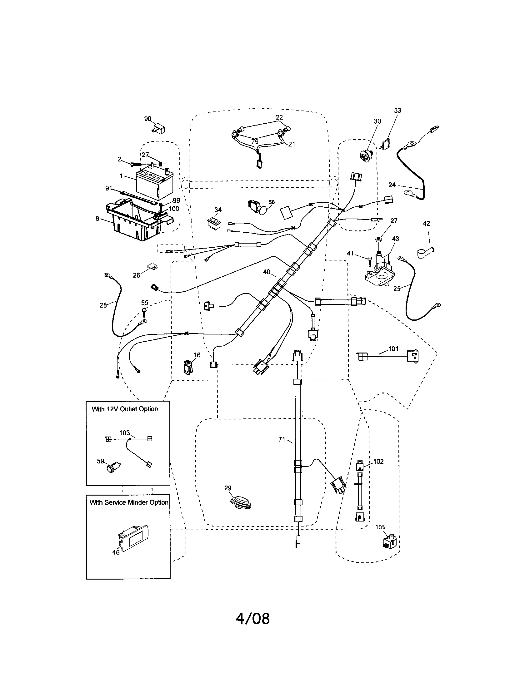 craftsman dys 4500 wiring diagram