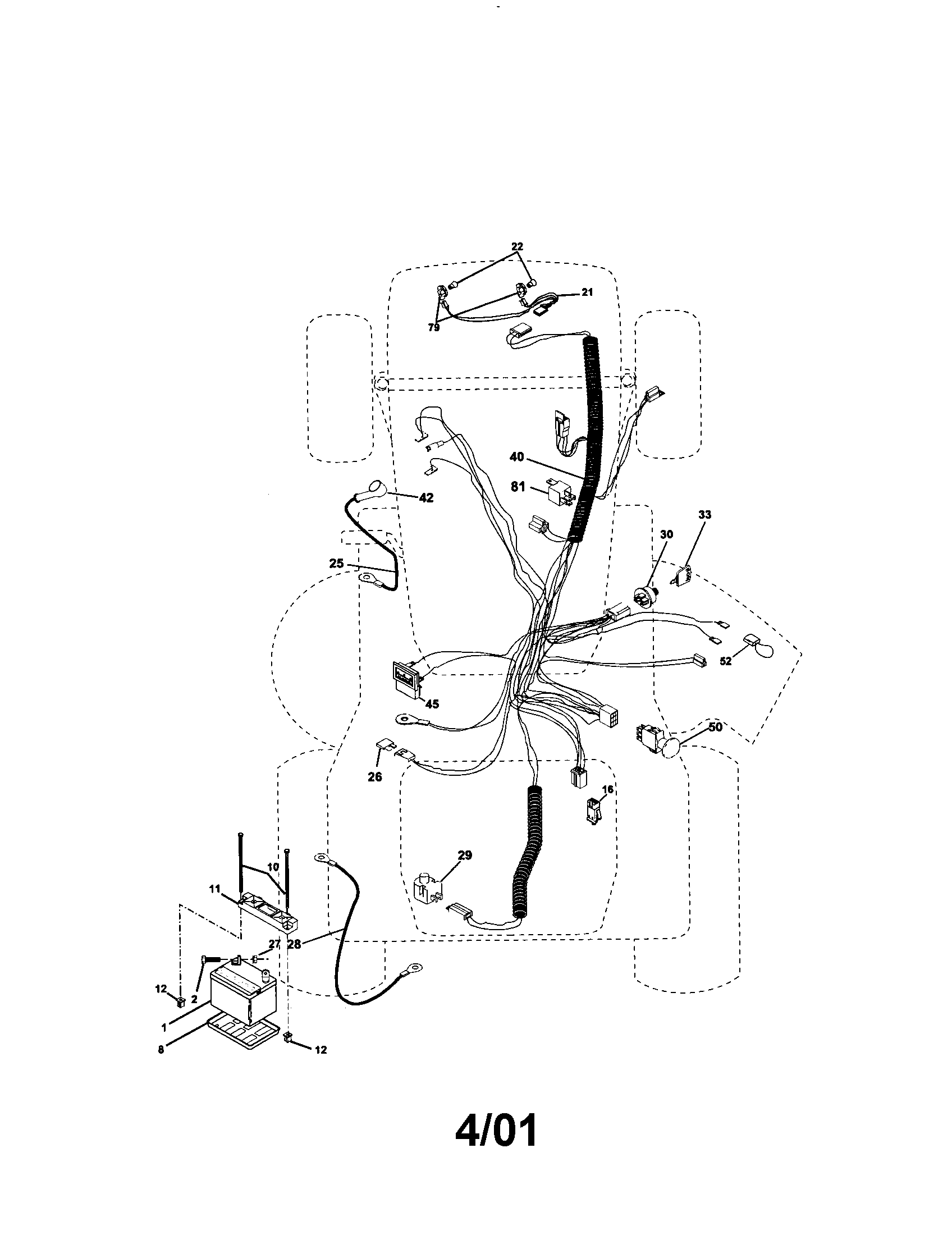 craftsman gt3000 belt diagram