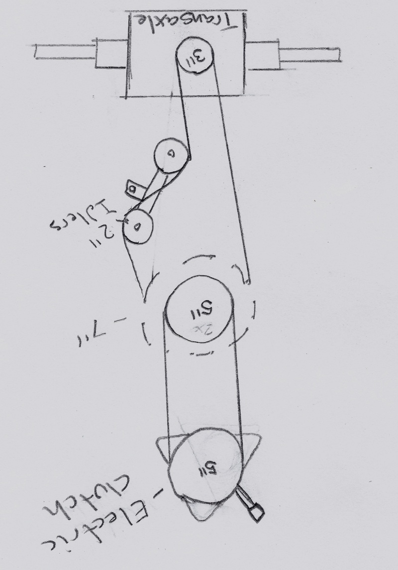 craftsman gt6000 belt diagram