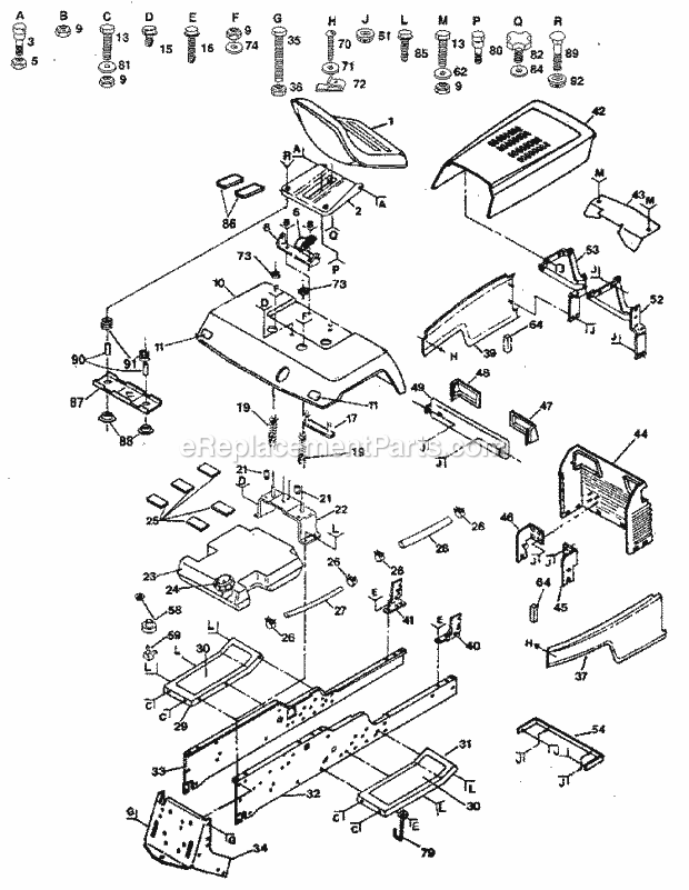 Craftsman Gt6000 Parts Diagram