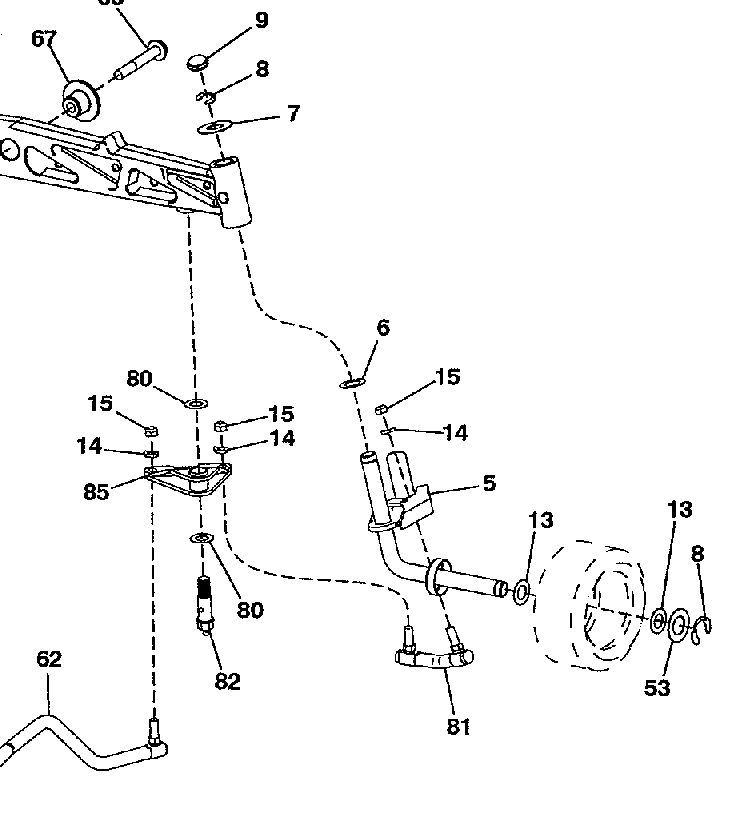 craftsman gt6000 parts diagram