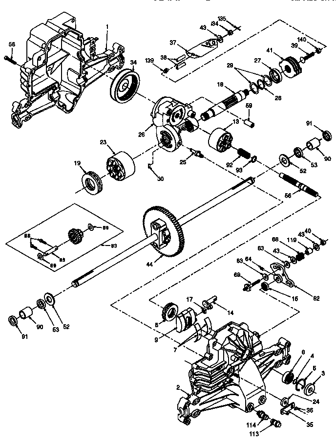 craftsman lt1000 carburetor diagram