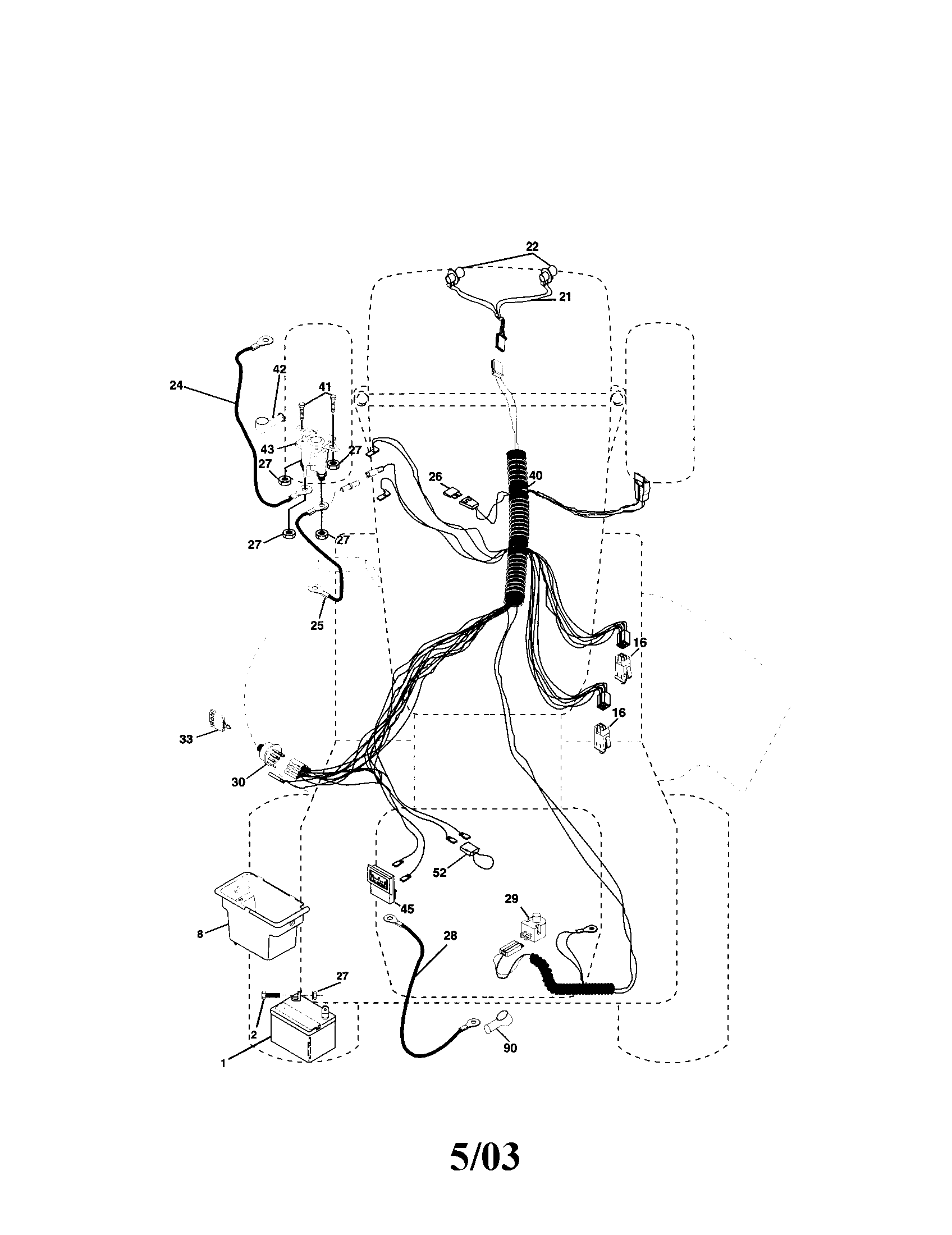 craftsman lt2000 wiring diagram