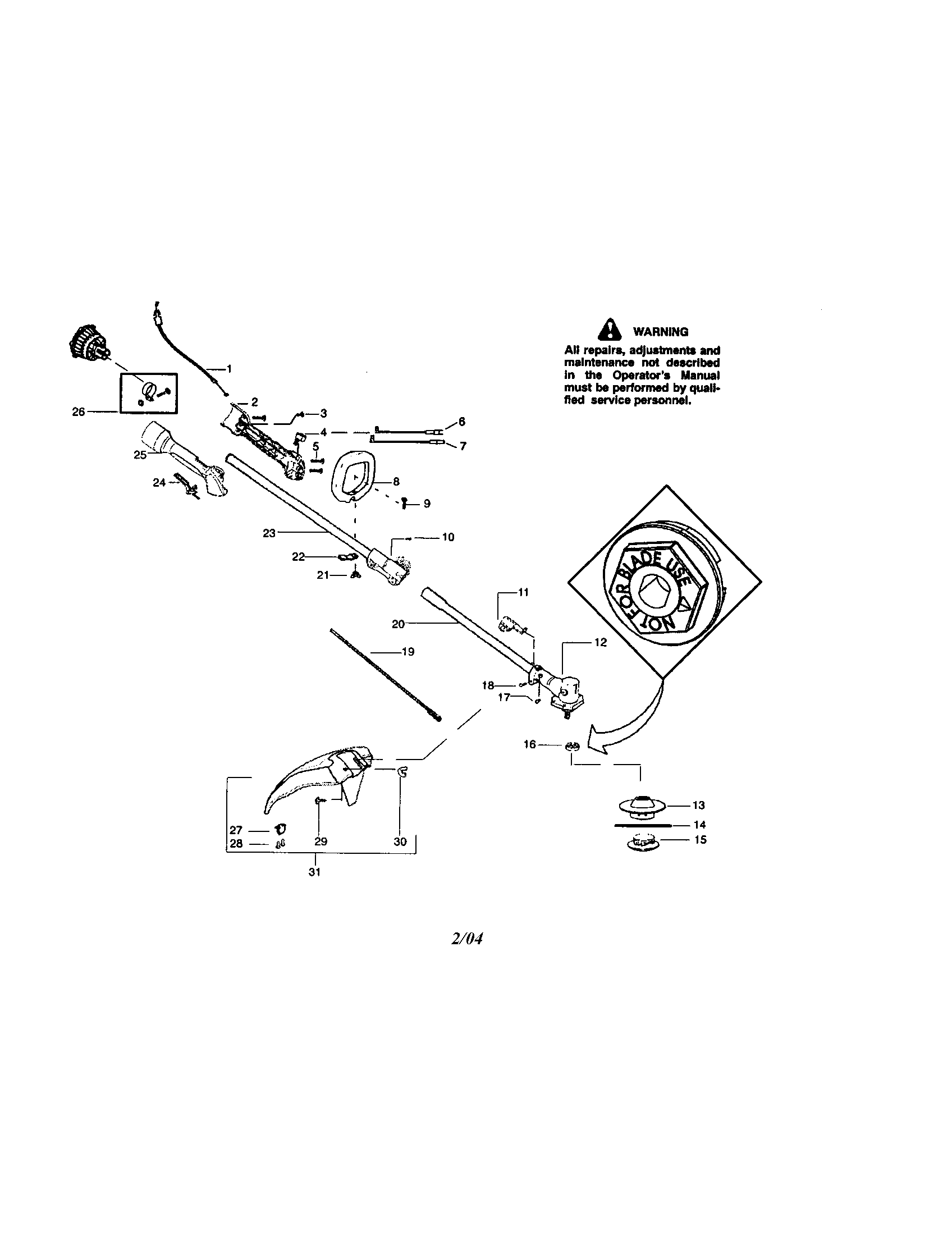 craftsman weedwacker fuel line diagram