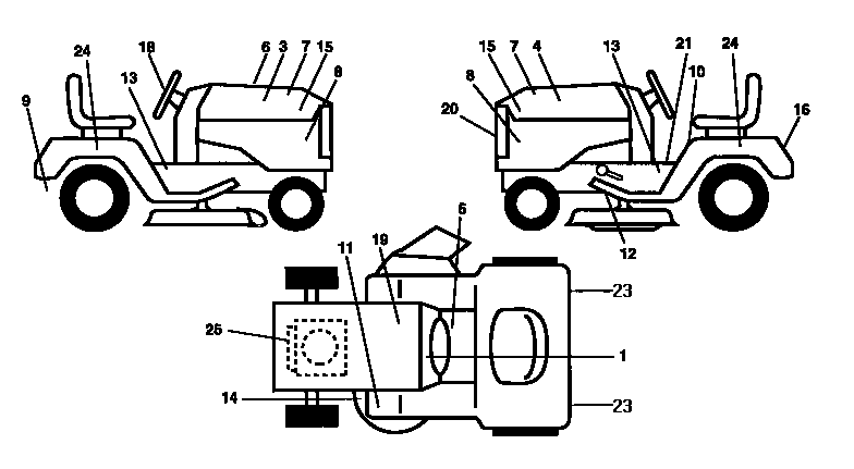 craftsman yt 3000 parts diagram