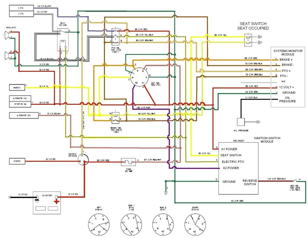 craftsman yts 4000 wiring diagram