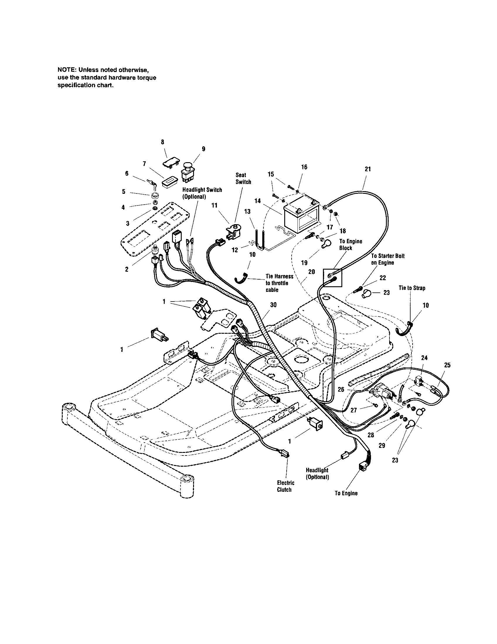 craftsman zt 7000 deck belt diagram