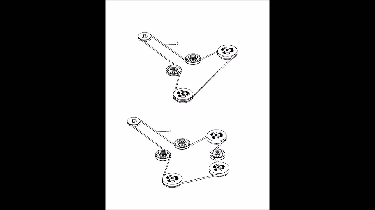 craftsman zts 7500 belt diagram