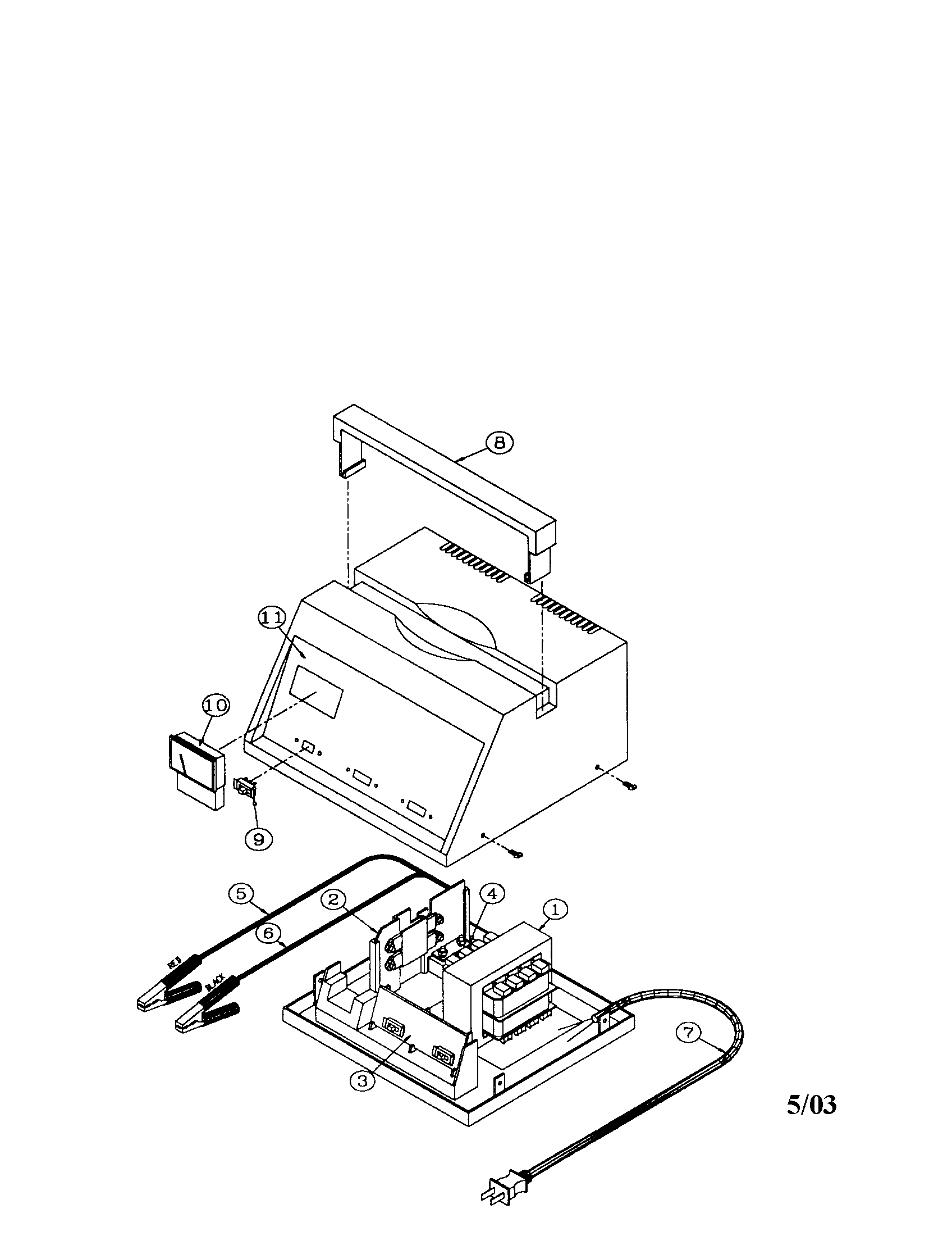 craftsman275 amp battery charger wiring diagram