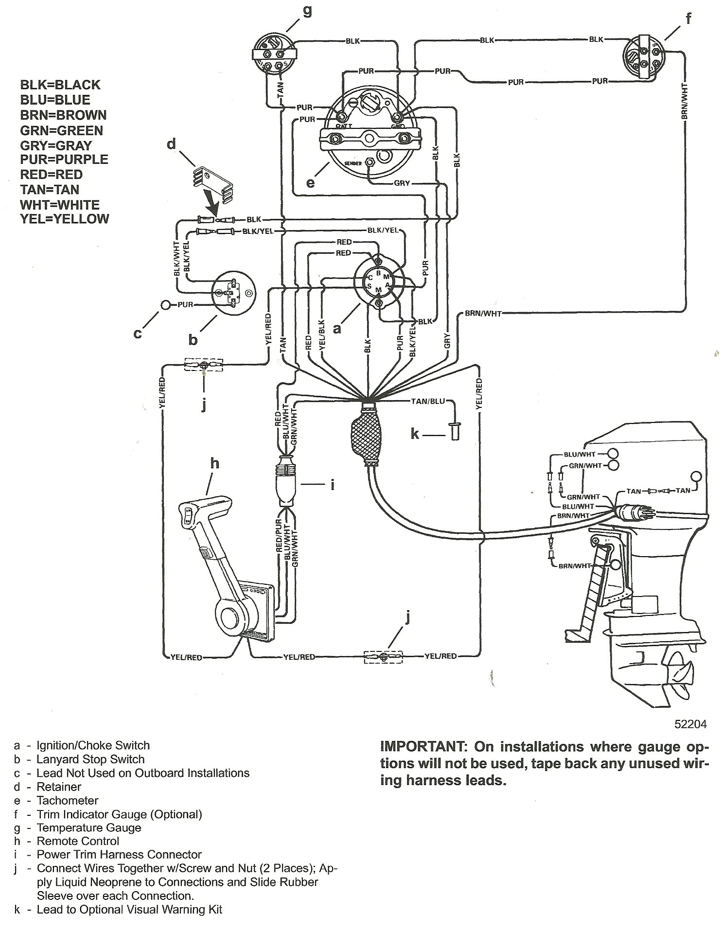 crescent pontoon boat wiring diagram