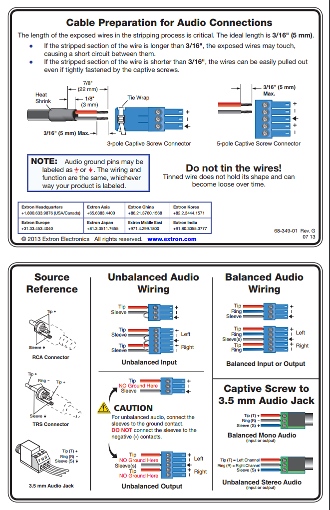 crestron wiring diagram