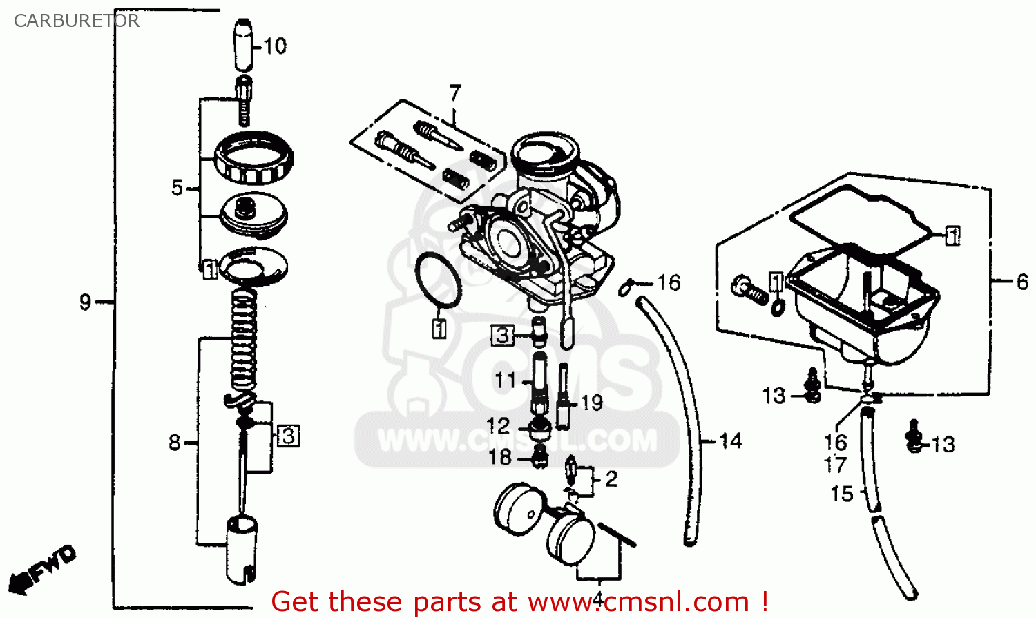 crf 100 carburetor diagram