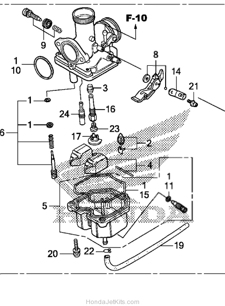crf 100 carburetor diagram