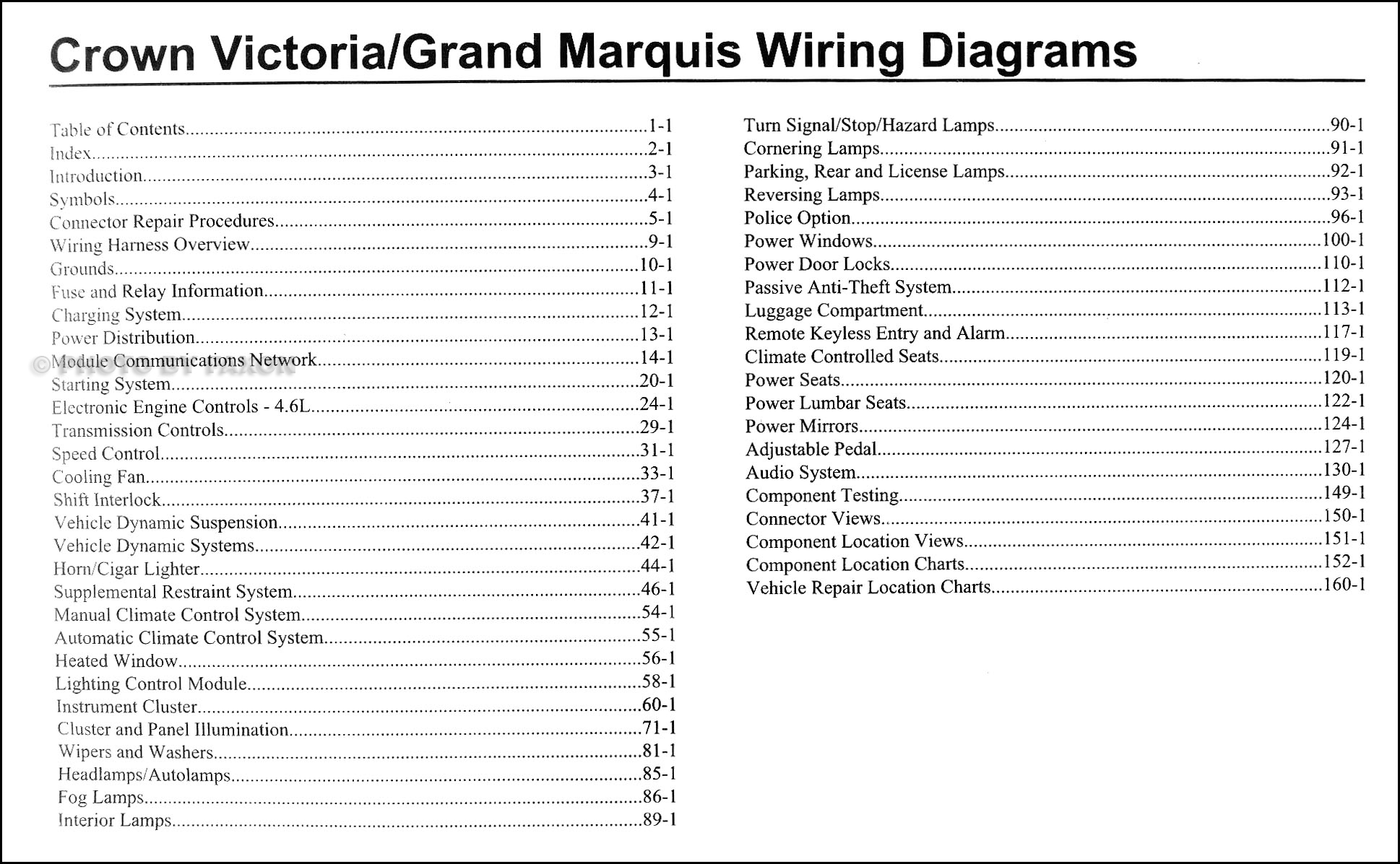 crown victoria lcm wiring diagram