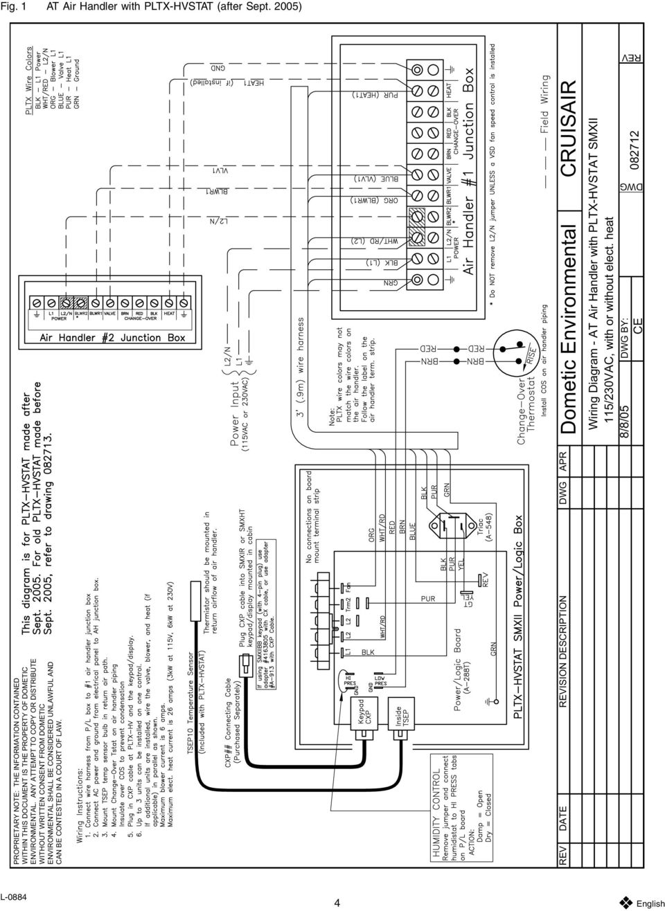 cruisair wiring diagram
