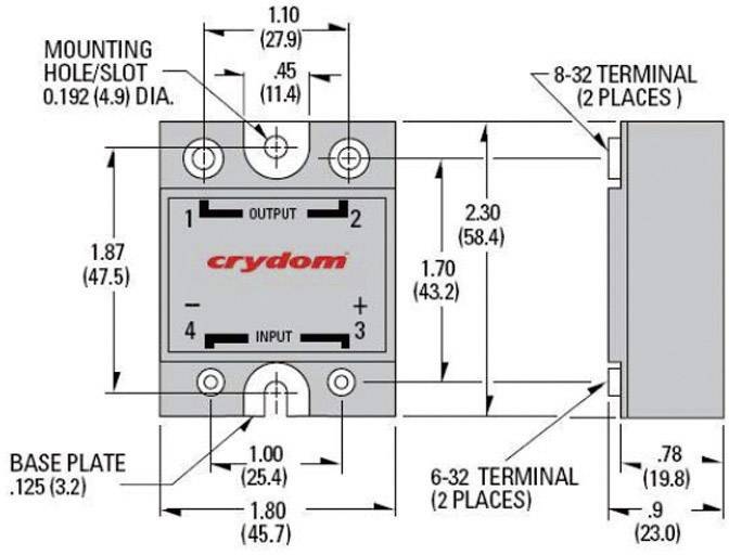 crydom d2450-10 solid state relay wiring diagram