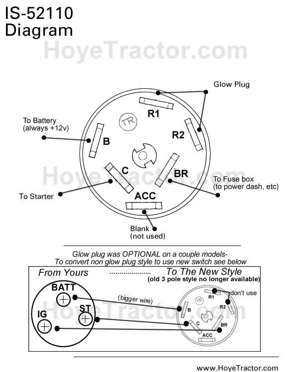 cub cadet 2130 6 pin ignition switch wiring diagram
