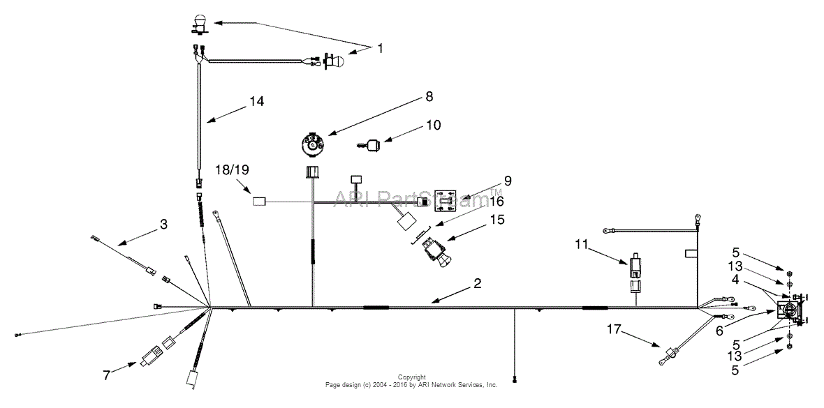cub cadet 2166 wiring diagram