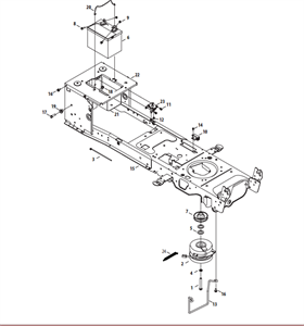 cub cadet lt1045 drive belt diagram