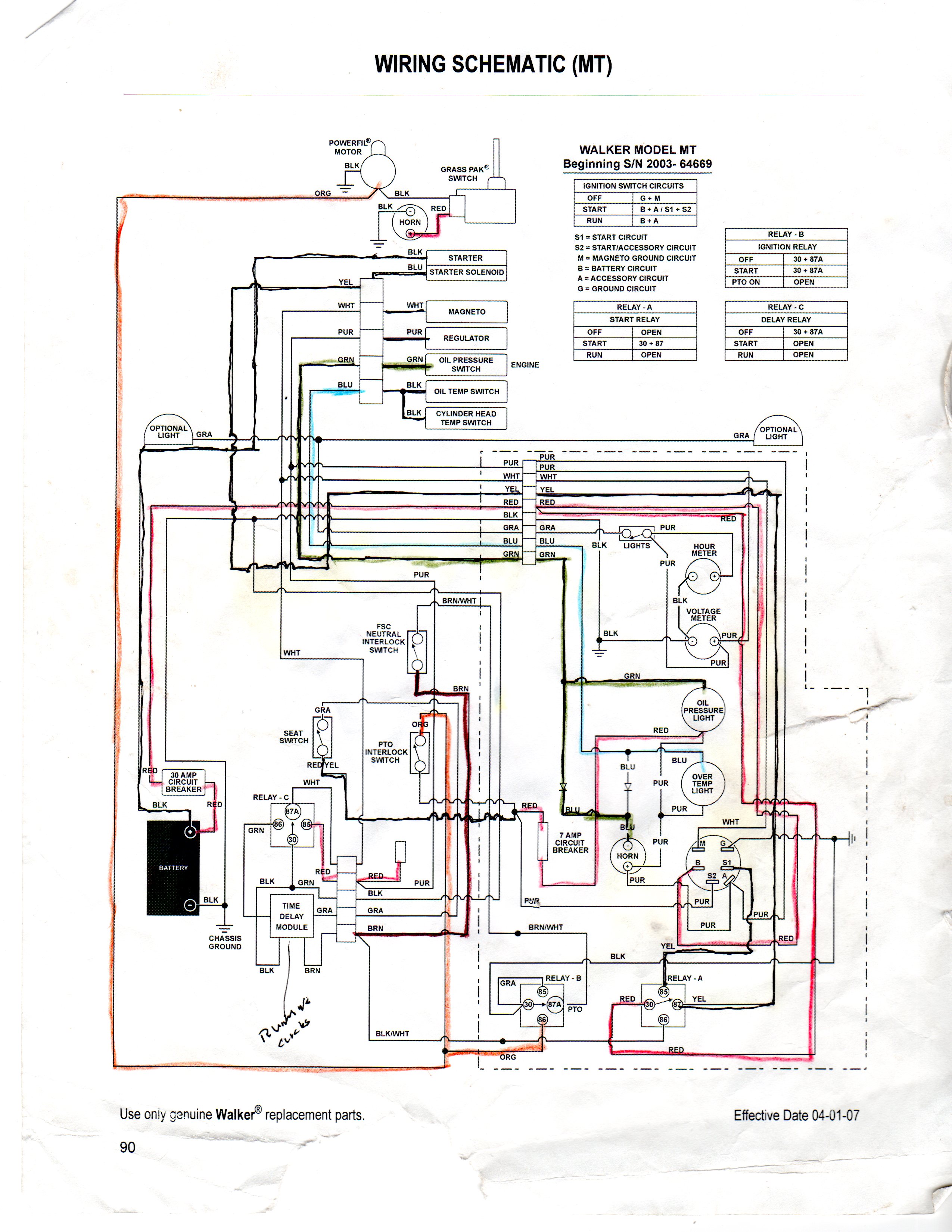 cub cadet lt1046 wiring diagram