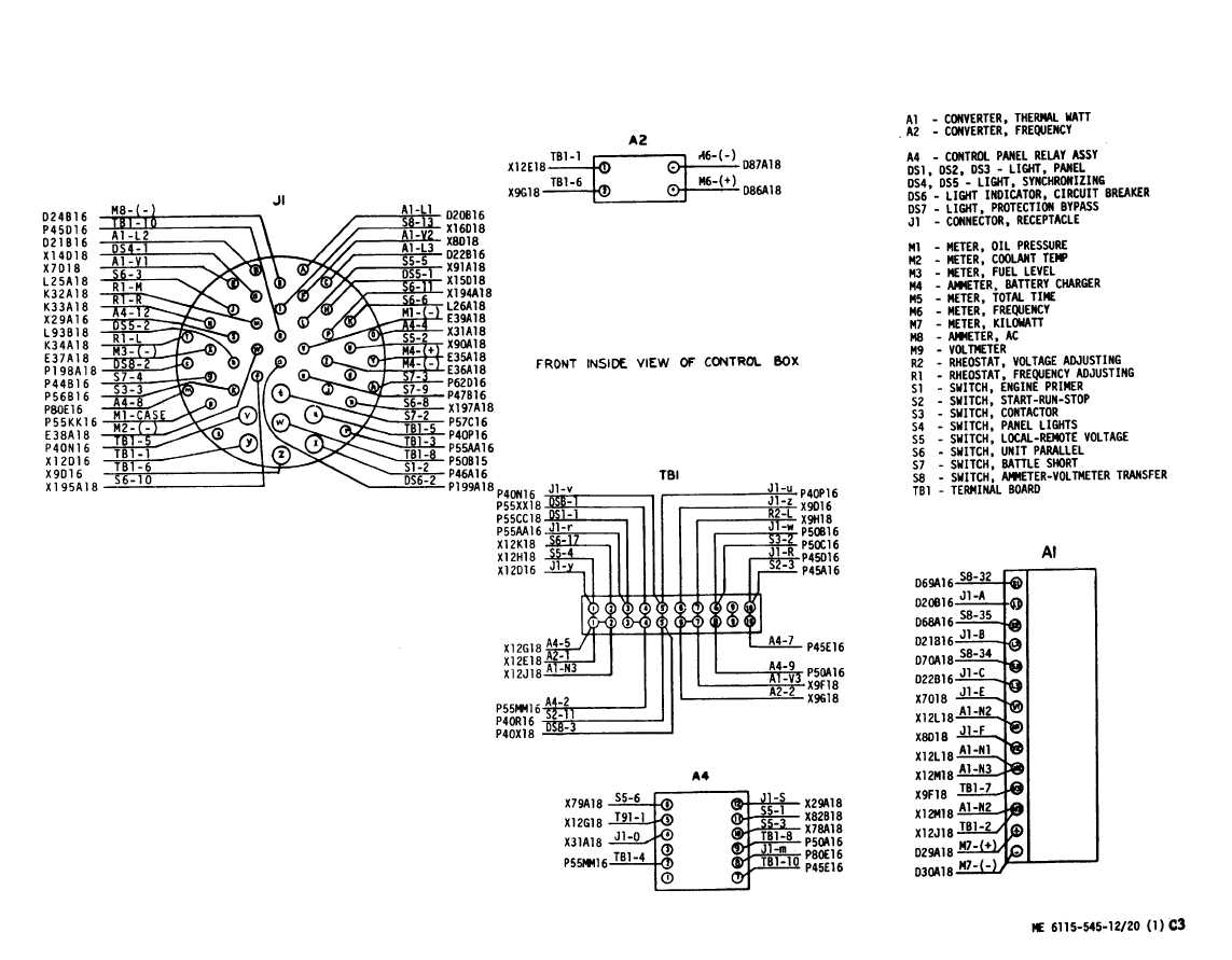 cubicle whip wiring diagram