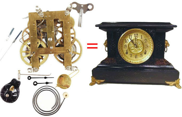 cuckoo clock mechanism diagram
