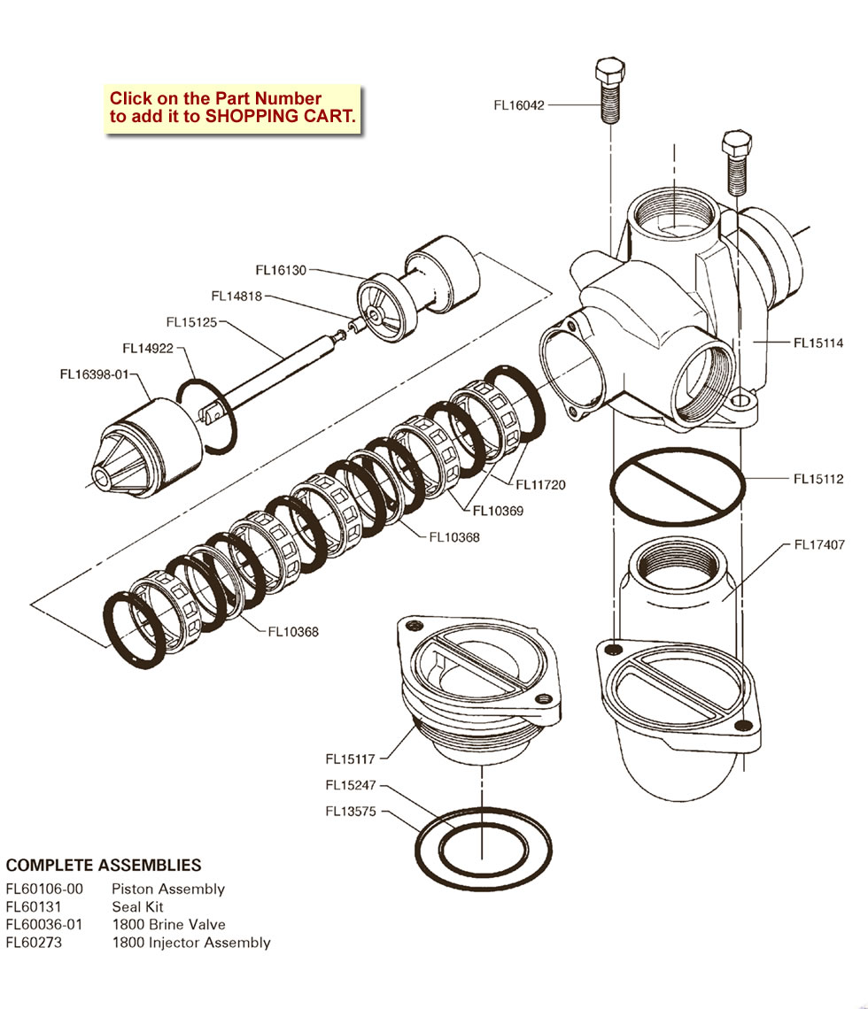 culligan water softener parts diagram