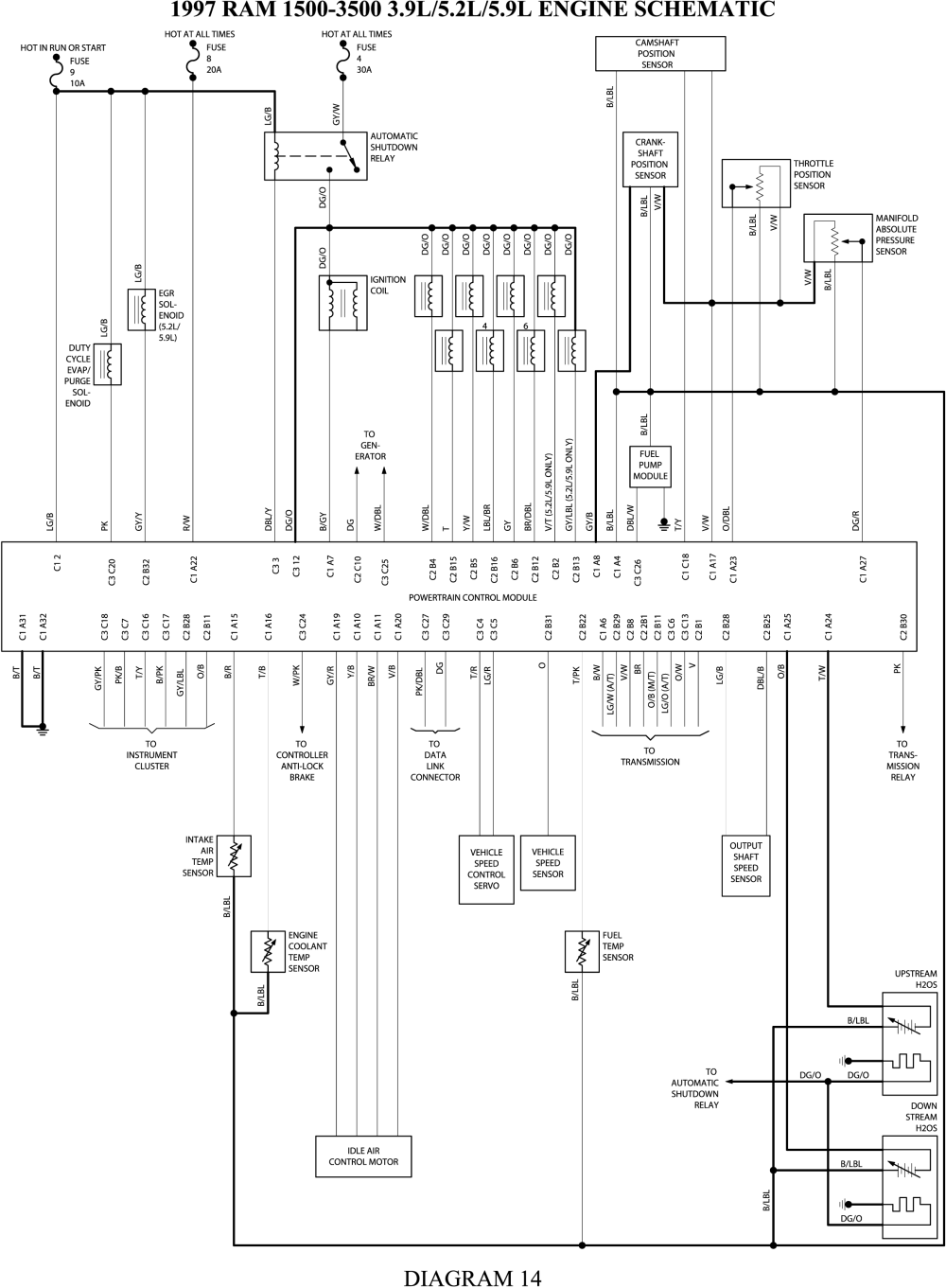 cummins 5.9 single plug ecm wiring diagram