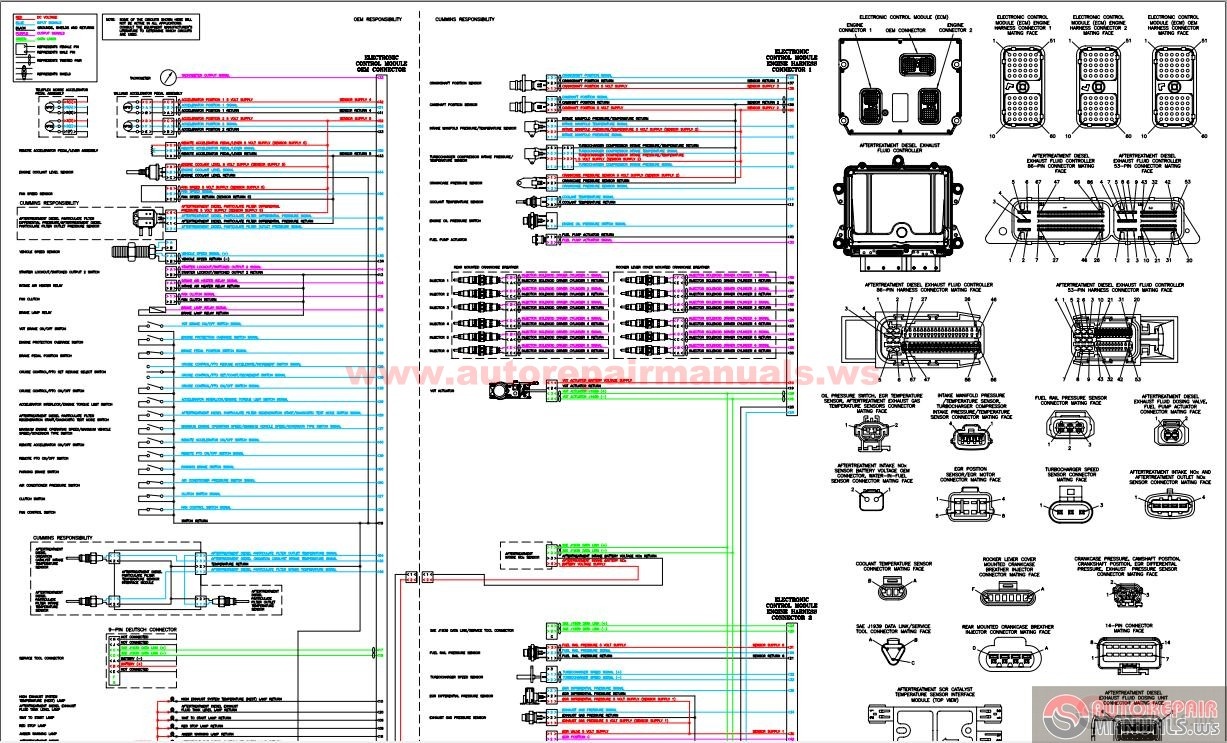 cummins isc ecm wiring diagram