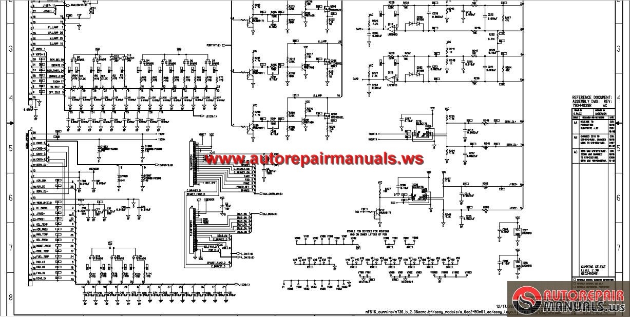 cummins isc engine wiring diagram