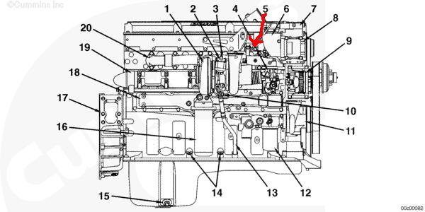 cummins isx fuel system diagram