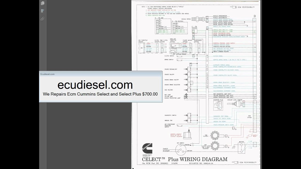 cummins m11 wiring diagram