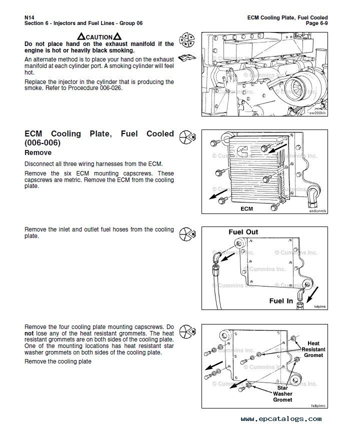 cummins n14 fuel system diagram