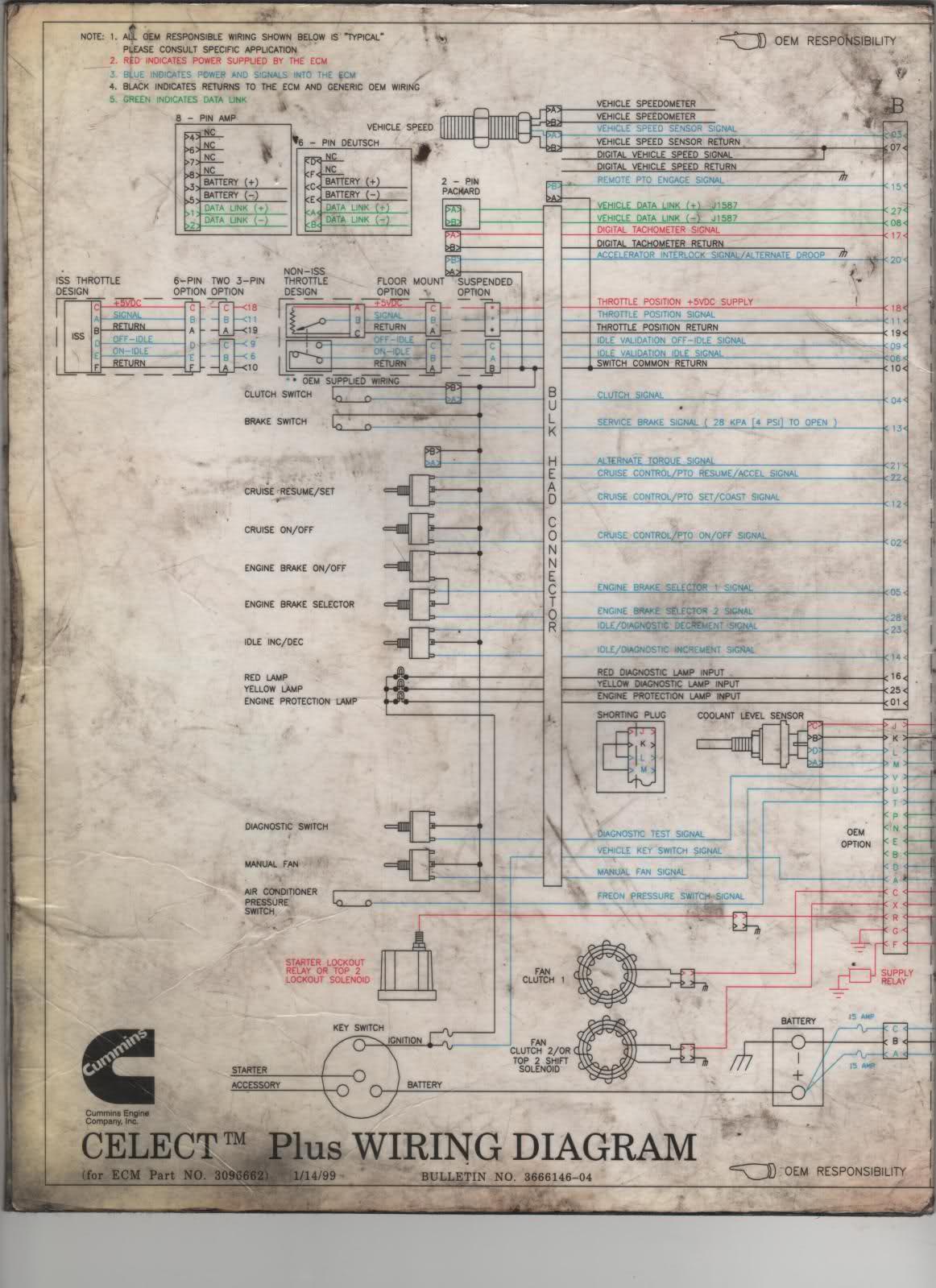 cummins n14 parts diagram